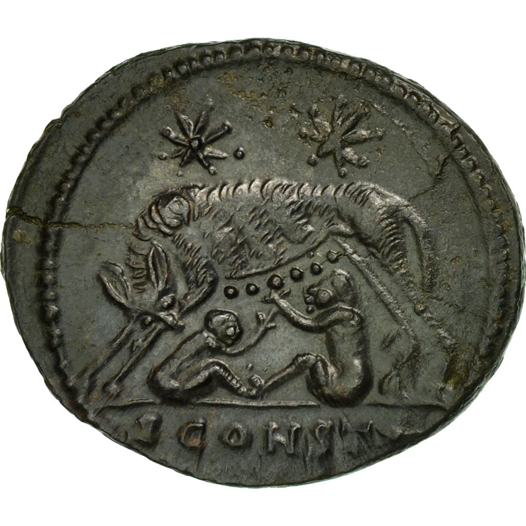 Coin, City Commemoratives, Follis, Arles, MS(63), Bronze, RIC:351