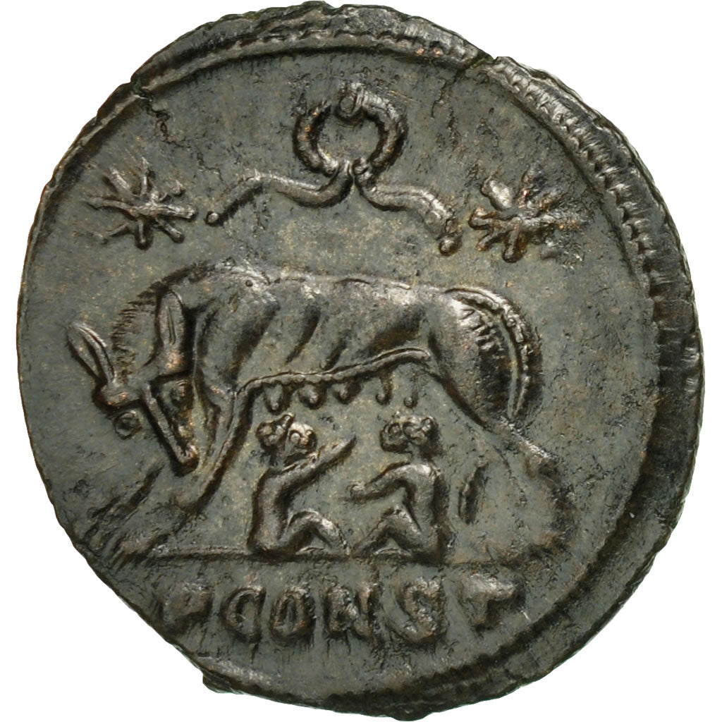 Coin, City Commemoratives, Follis, Arles, MS(63), Bronze, RIC:373