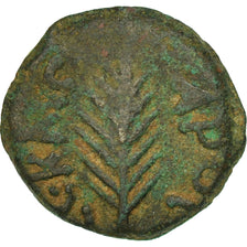 Coin, Judea, Nero, Prutah, Jerusalem, EF(40-45), Bronze, RPC:4972