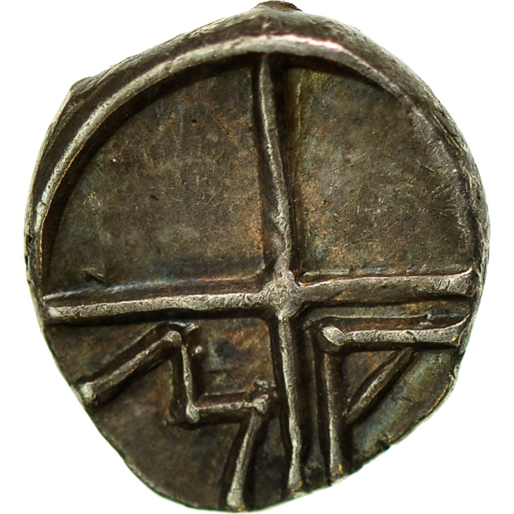 Coin, Massalia, Obol, Marseille, AU(50-53), Silver, SNG Cop:723-8