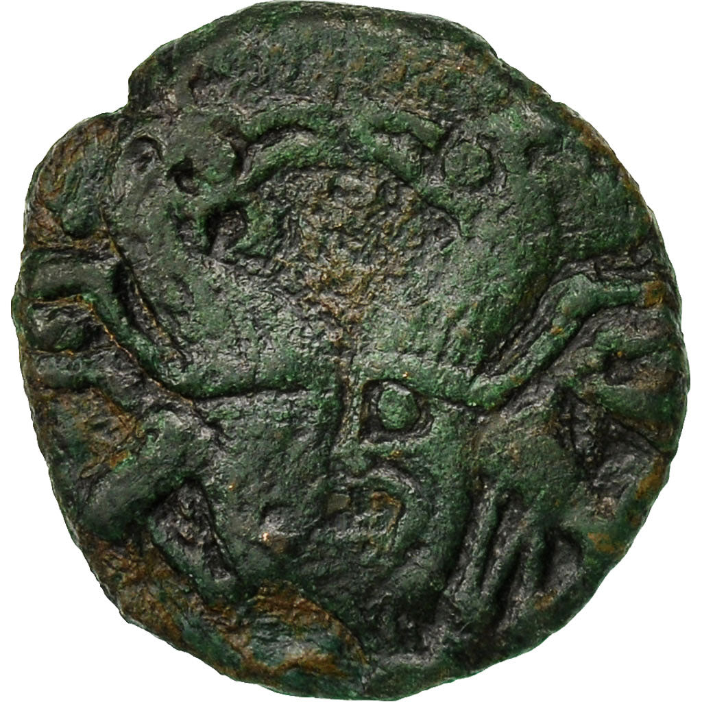 Coin, Bellovaci, Bronze, F(12-15), Bronze, Delestrée:519