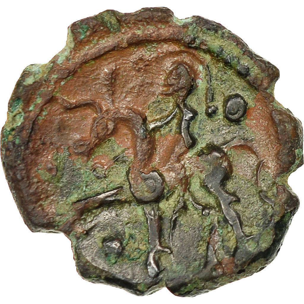 Coin, Ambiani, Bronze, EF(40-45), Bronze, Delestrée:467