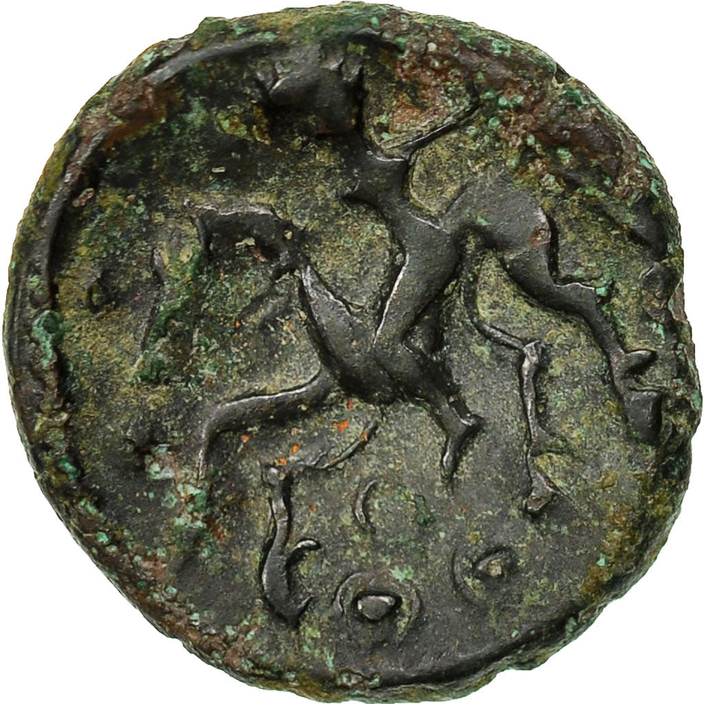 Munten, Ambiens, Bronze, FR+, Bronze, Delestrée:471