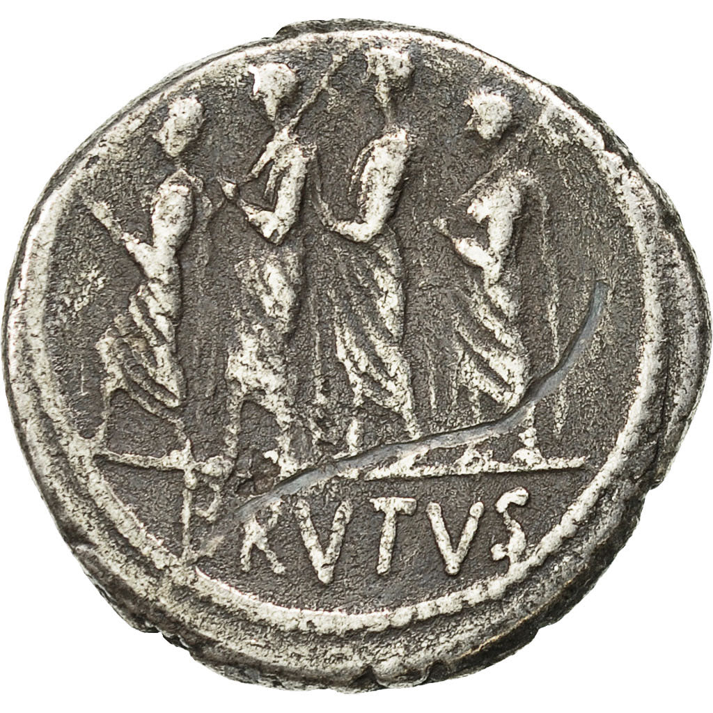 Coin, Junia, Denarius, Rome, EF(40-45), Silver, Crawford:433/1