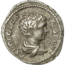 Coin, Geta, Denarius, AD 202-205, Rome, EF(40-45), Silver, RIC:18