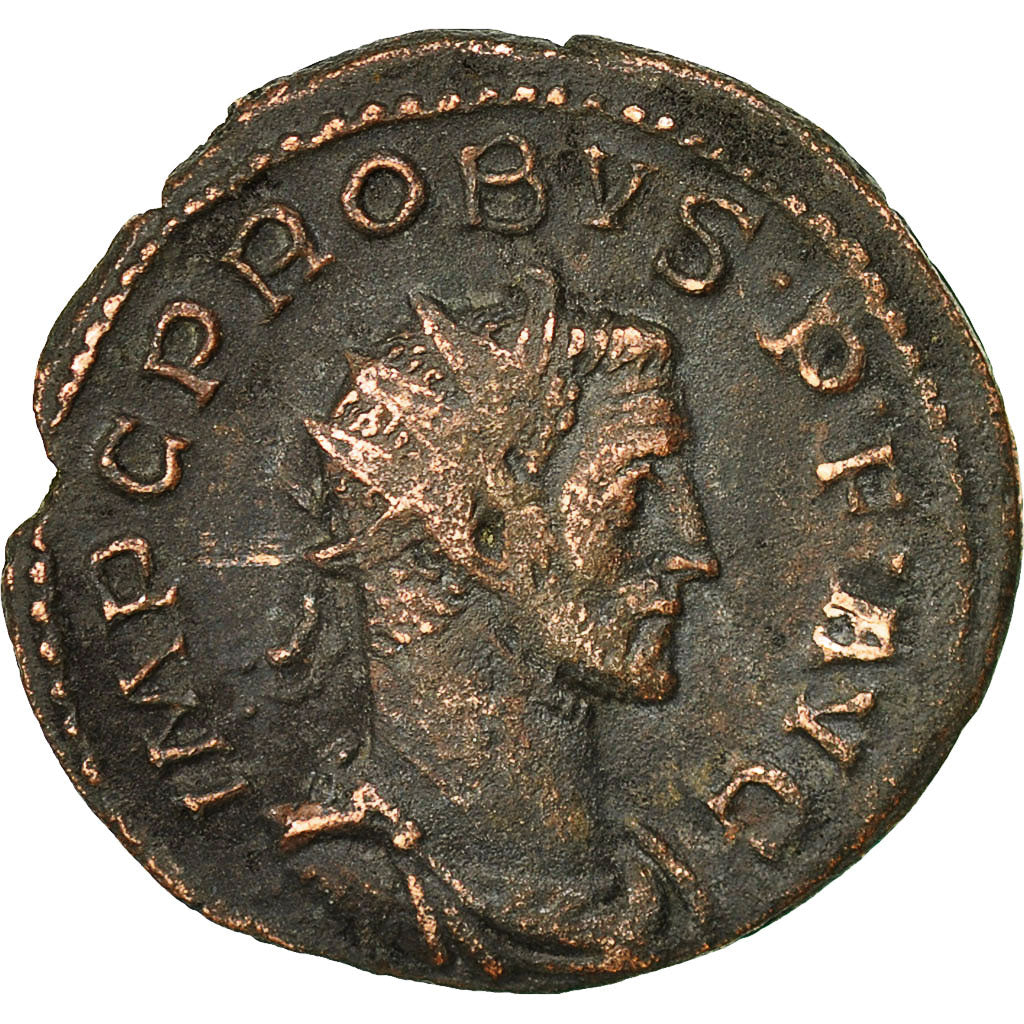 Coin, Probus, Antoninianus, AD 282, Lyons, EF(40-45), Billon, RIC:119