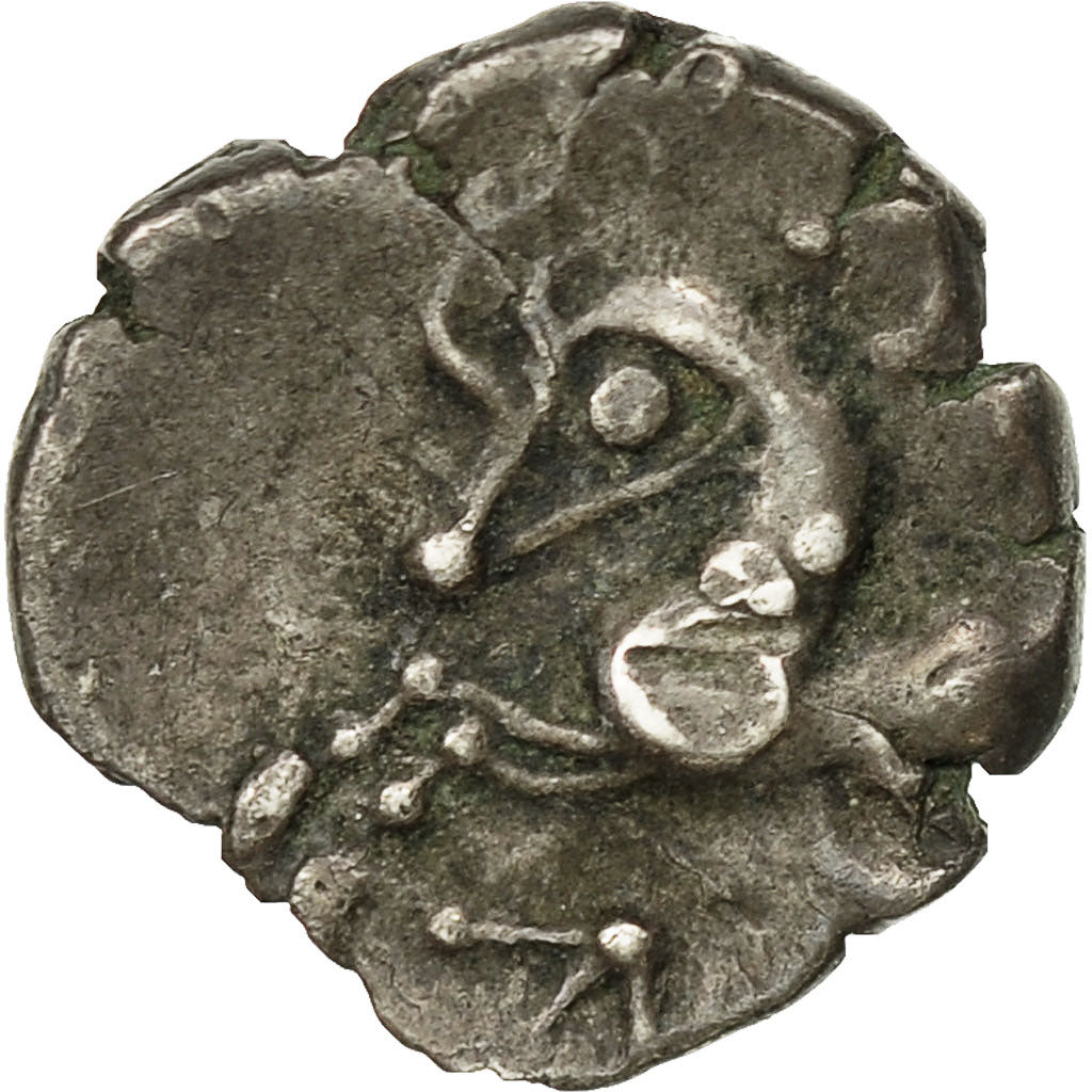 Coin, Aulerci Cenomani, Denarius, EF(40-45), Silver, Delestrée:2369