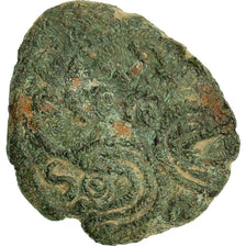 Coin, Ambiani, Bronze IMONO au cavalier, VF(30-35), Bronze, Delestrée:503