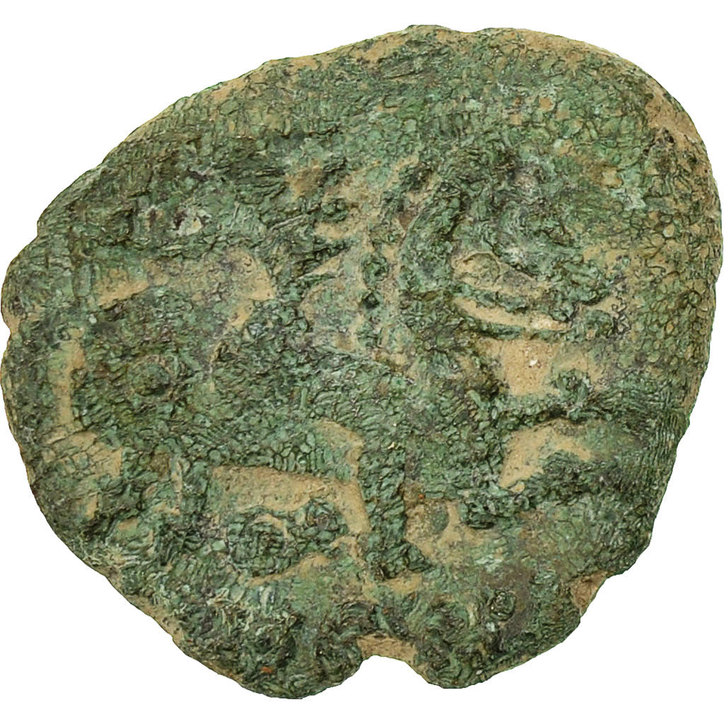 Coin, Ambiani, Bronze IMONO au cavalier, VF(30-35), Bronze, Delestrée:503