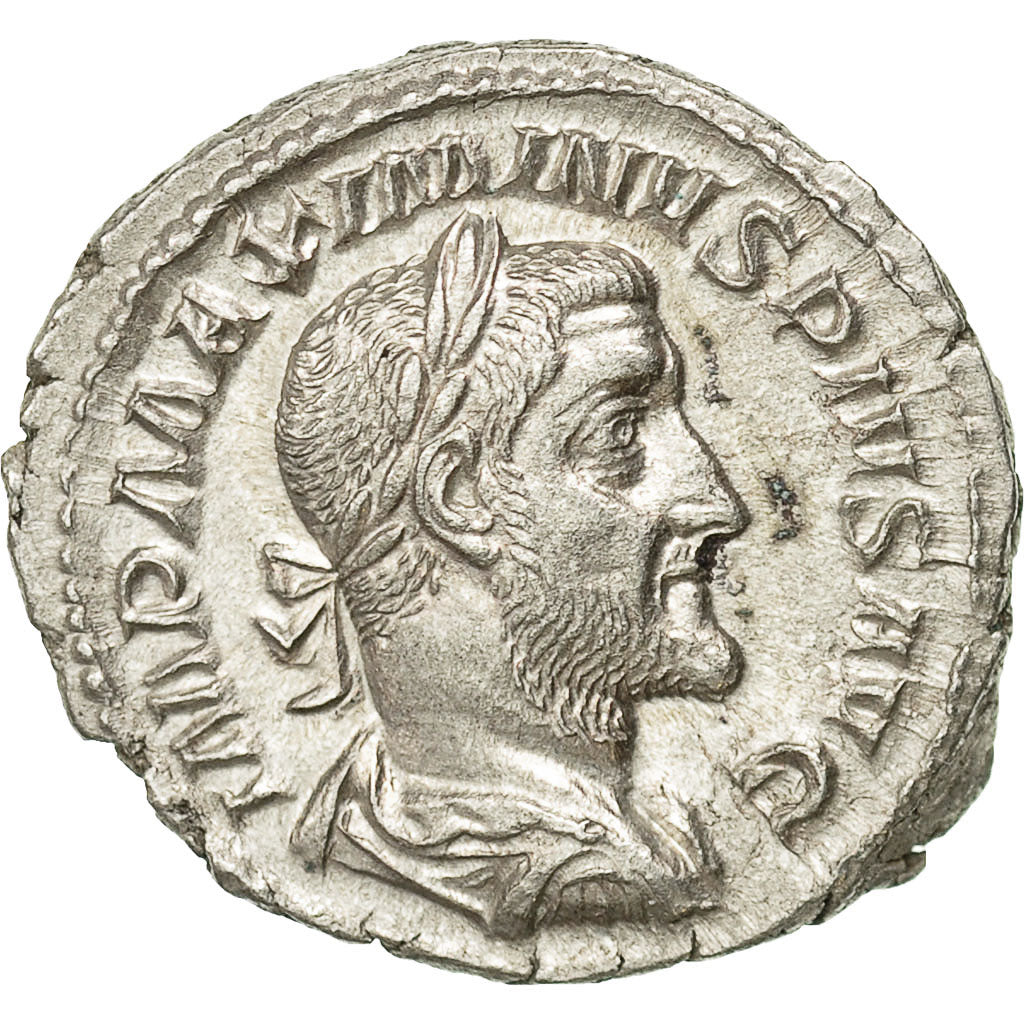 Coin, Maximinus I Thrax, Denarius, AD 236, Rome, AU(55-58), Silver, RIC:12