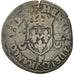 Coin, France, Henri II, Douzain aux croissants, 1552, Angers, VF(20-25), Billon