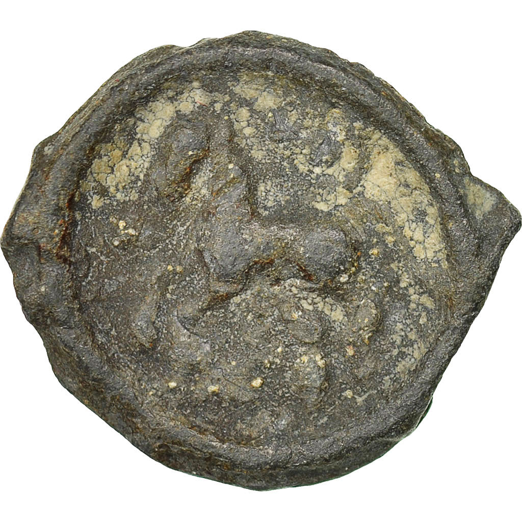 Coin, Suessiones, Potin, VF(20-25), Potin, Delestrée:214