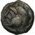 Coin, Leuci, Potin à la tête de face, EF(40-45), Potin, Delestrée:151