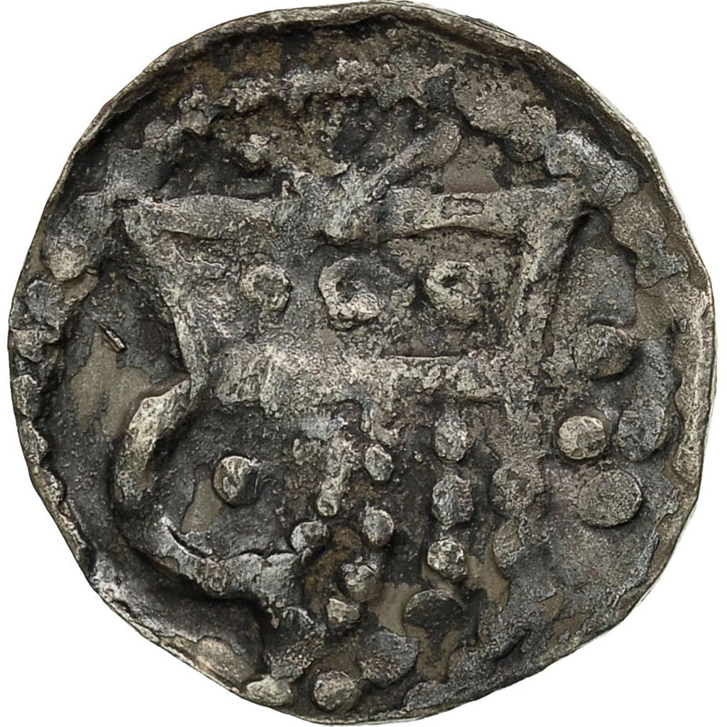 Coin, Belgium, Flanders, Anonymous, Denarius, Gent, EF(40-45), Silver
