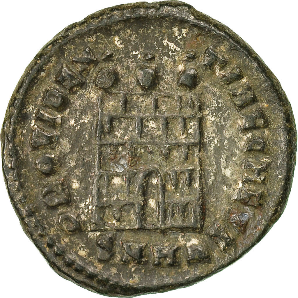 Coin, Licinius I, Follis, AD 318-320, Heraclea, EF(40-45), Bronze, RIC:39