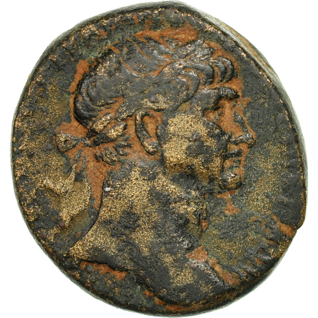 Coin, Trajan, Bronze, AD 102-114, Antioch, EF(40-45), Bronze