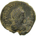 Coin, Valentinian II, Maiorina, AD 383-384, Thessalonica, EF(40-45), Bronze