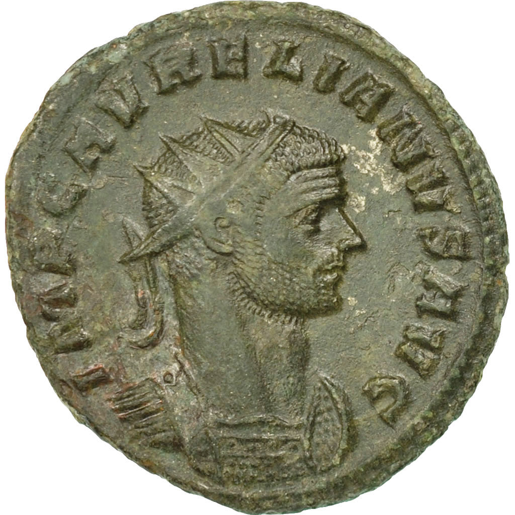 Coin, Aurelian, Antoninianus, AD 272-274, Siscia, AU(55-58), Billon, RIC:216