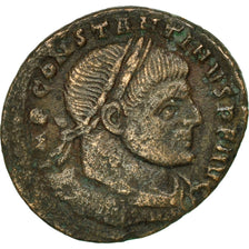Coin, Constantine I, Follis, AD 312-313, Ostia, EF(40-45), Bronze, RIC:94