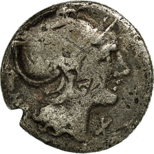 Coin, Flaminia, Denarius, Rome, F(12-15), Silver, Crawford:302/1