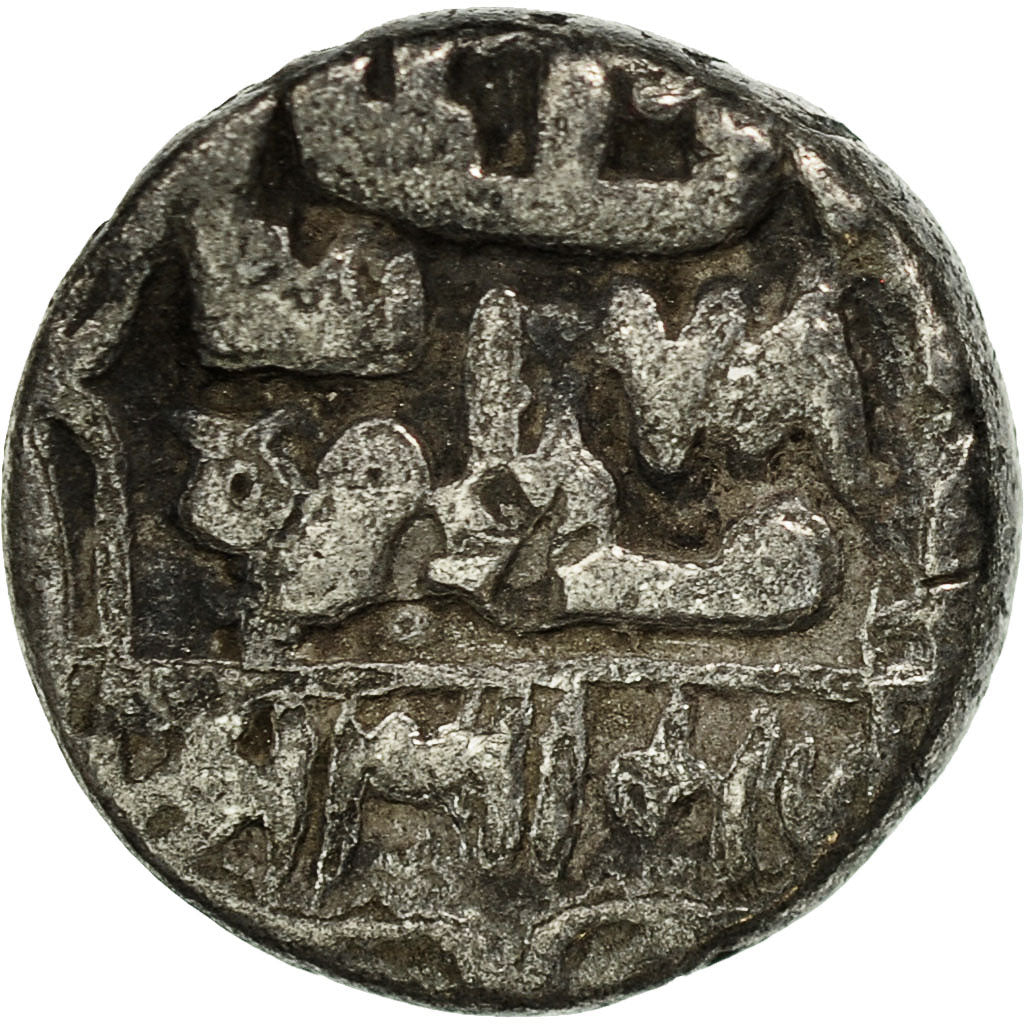 Coin, INDIA-PRINCELY STATES, NAWANAGAR, Kori, 1850, EF(40-45), Silver, KM:10