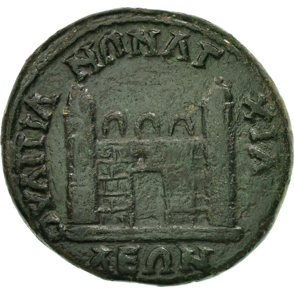Coin, Thrace, Septimius Severus, Bronze, Anchialus, EF(40-45), Bronze