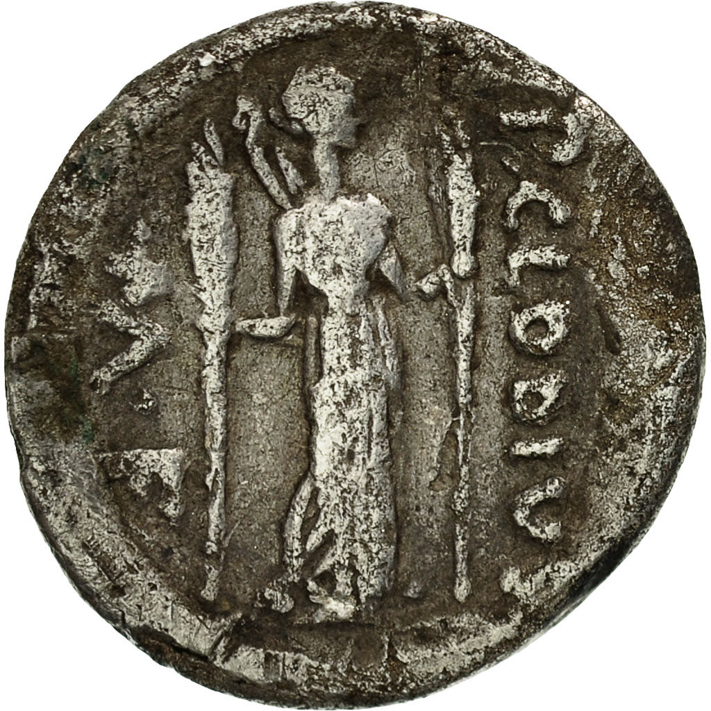Coin, Claudia, Denarius, Rome, VF(20-25), Silver, Crawford:494/23