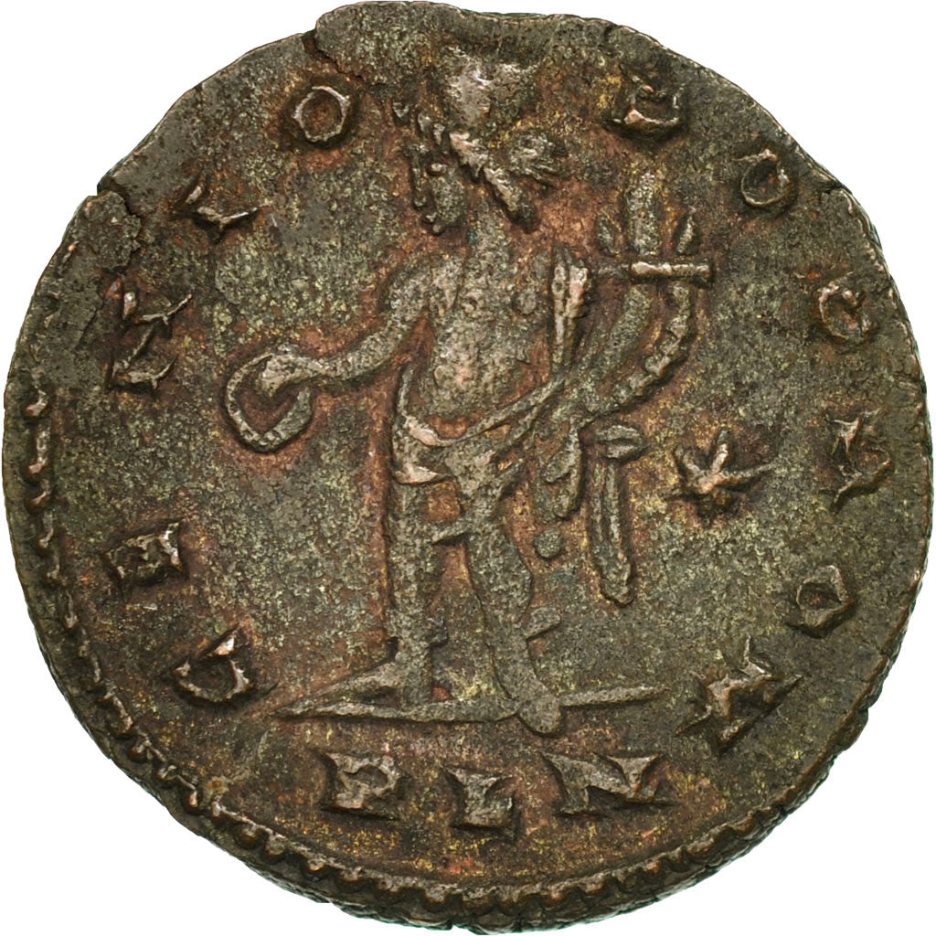 Moneda, Licinius I, Follis, AD 311-312, London, MBC, Bronce, RIC:209c