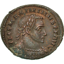 Münze, Maximinus II, Follis, AD 310-312, London, SS+, Bronze, RIC:209b