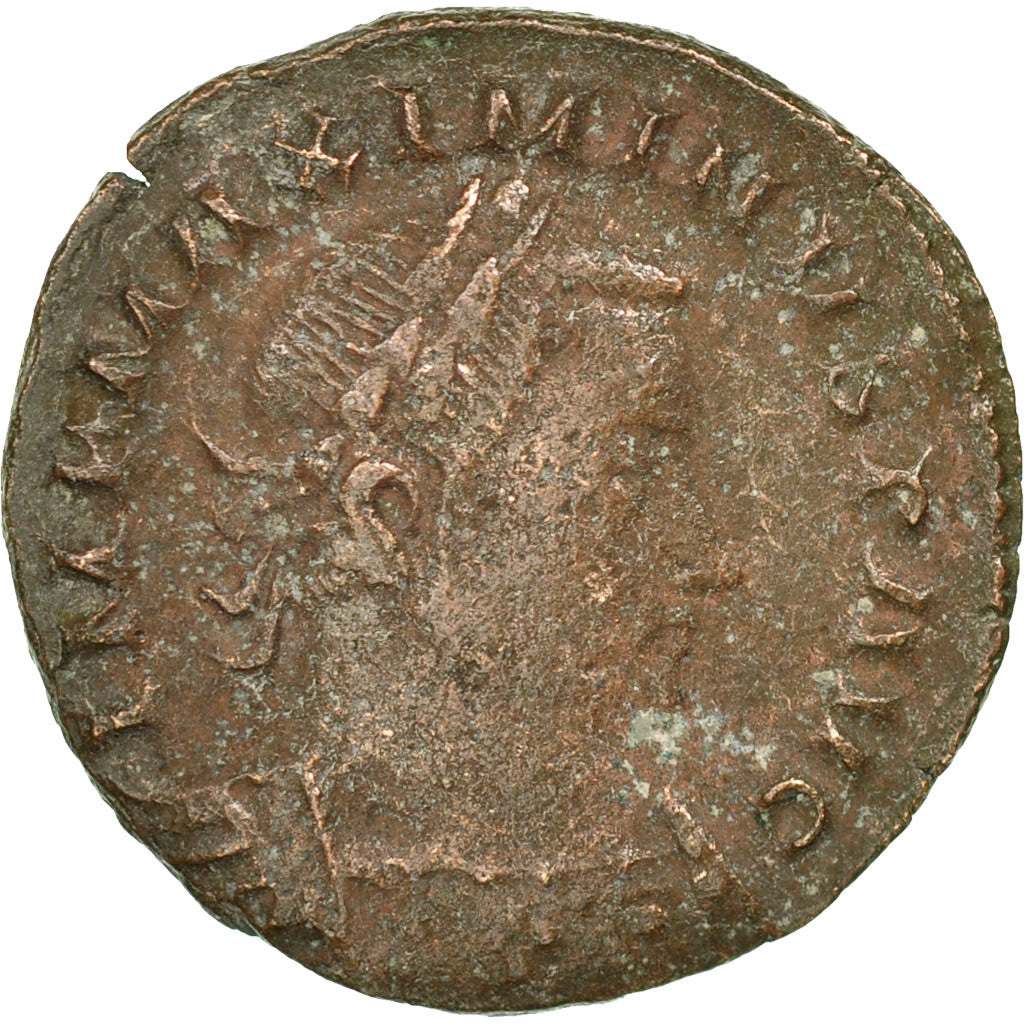 Coin, Maximinus II, Follis, AD 310-312, London, EF(40-45), Bronze, RIC:209b