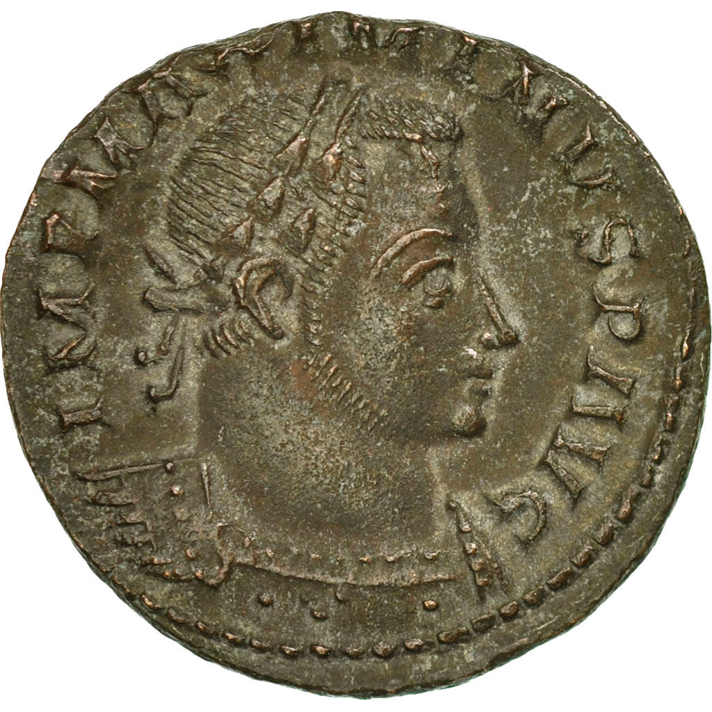Coin, Maximinus II, Follis, AD 310-312, London, EF(40-45), Bronze, RIC:209b