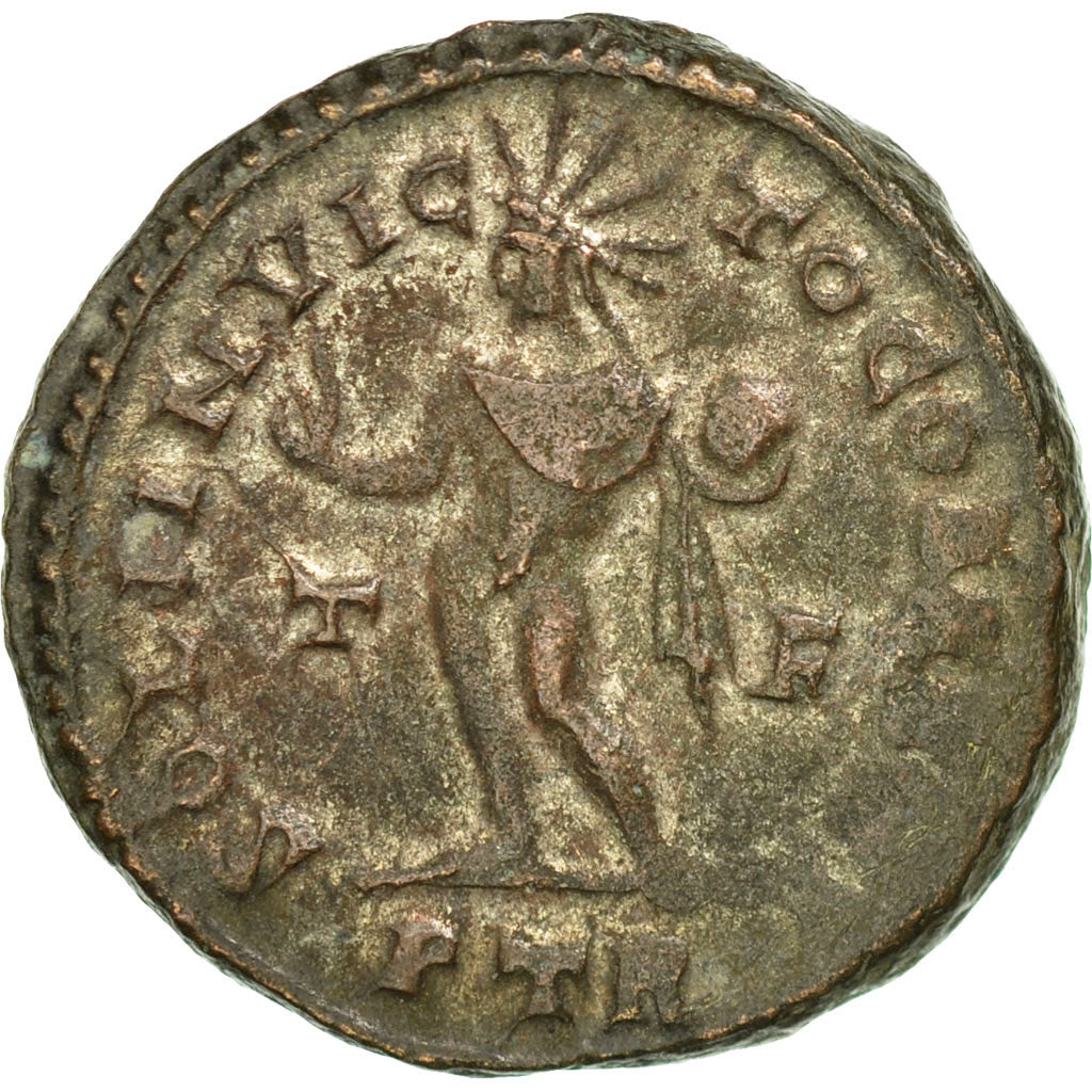 Moneta, Constantine I, Follis, AD 310-313, Trier, BB, Bronzo, RIC:870