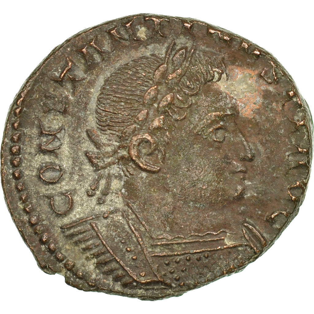 Munten, Constantijn I, Follis, AD 310-312, London, ZF+, Bronze, RIC:195
