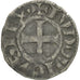 Münze, Frankreich, Louis VIII, Denier Tournois, SS, Billon, Duplessy:188