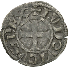 Münze, Frankreich, Louis VIII, Denier Tournois, SS, Billon, Duplessy:188
