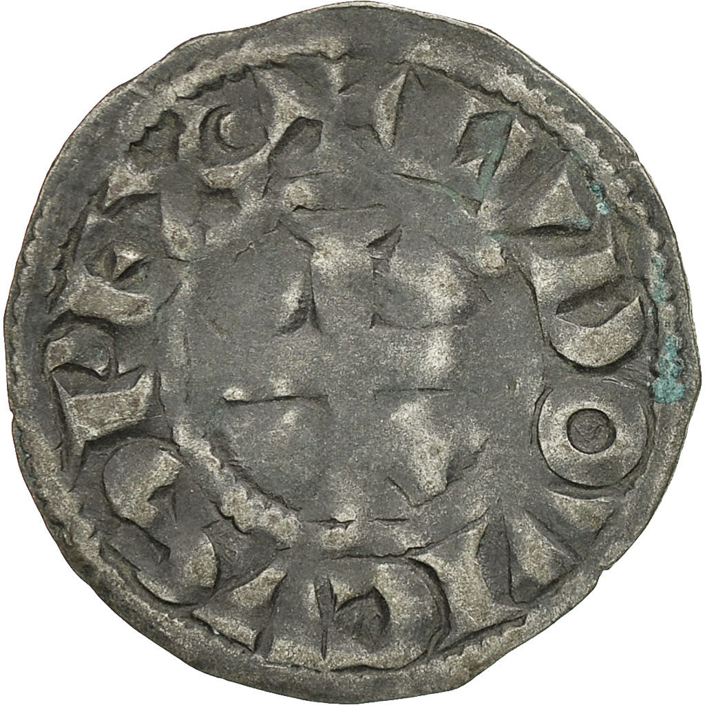 Coin, France, Denier Tournois, VF(30-35), Billon, Duplessy:188