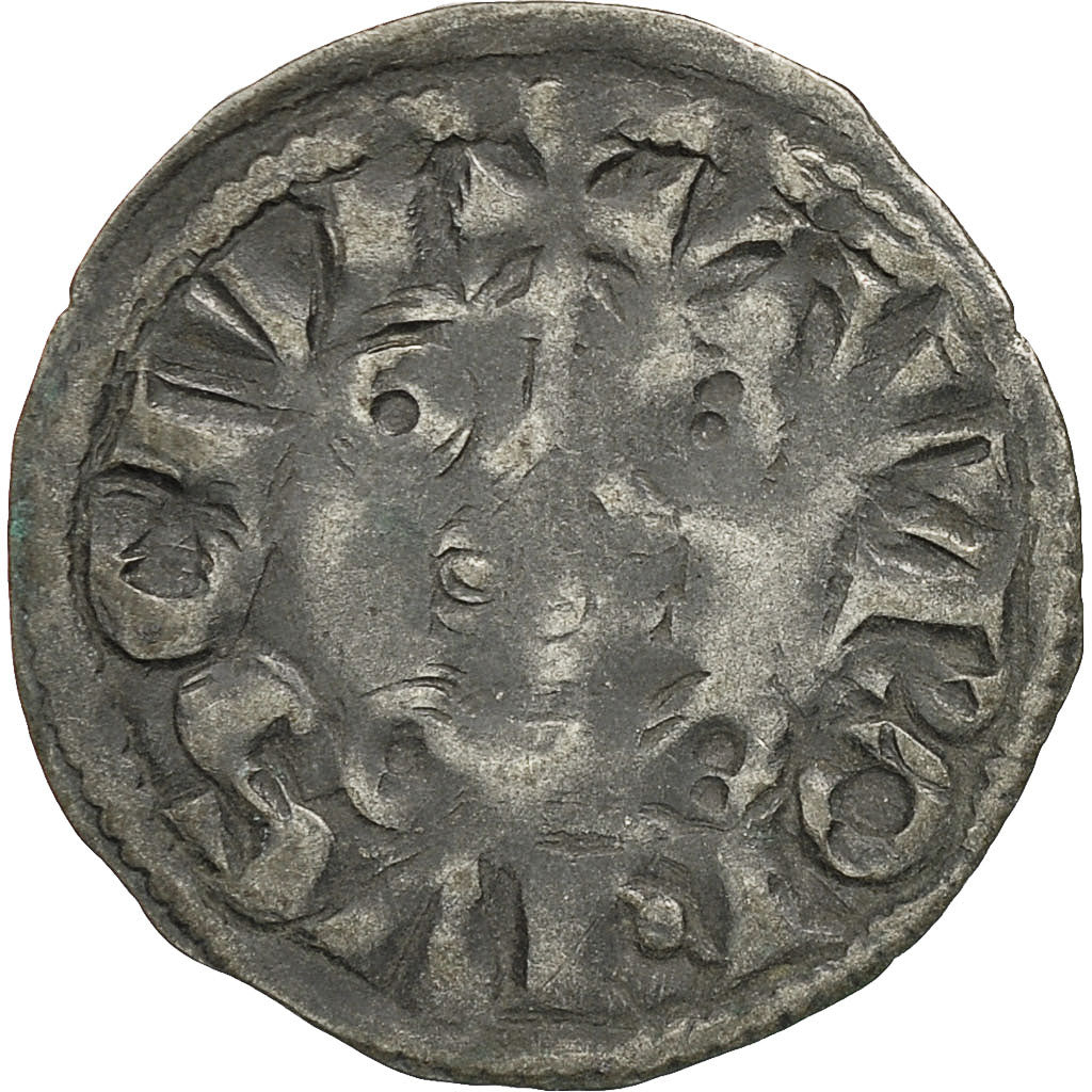 Coin, France, Denier Tournois, VF(30-35), Billon, Duplessy:188