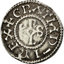 Coin, France, Charles II, Denarius, Orléans, EF(40-45), Silver, Prou:516
