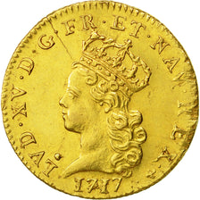 Moneda, Francia, Louis XV, Demi-Louis d'or de Noailles, 1/2 Louis d'or, 1717