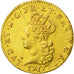 Monnaie, France, Louis XV, Demi-Louis d'or de Noailles, 1/2 Louis d'or, 1717