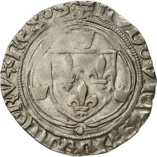 Monnaie, France, Louis XII, Grand blanc à la couronne, Saint-Pourçain, TTB