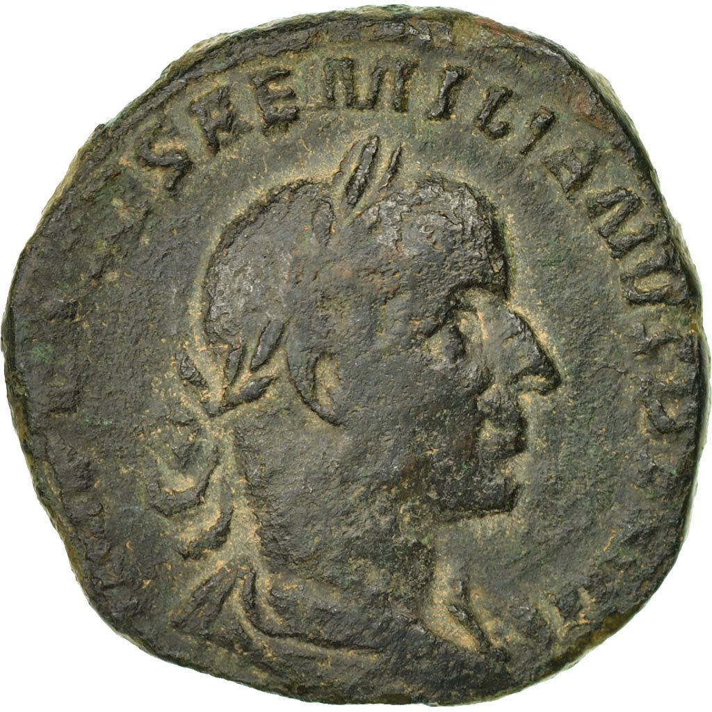 Monnaie, Emilien, Sesterce, 253, Rome, TTB, Bronze, RIC:52