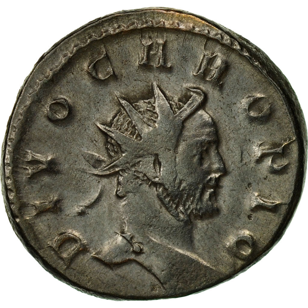 Coin, Carus, Antoninianus, 284, Lyons, EF(40-45), Billon, RIC:29