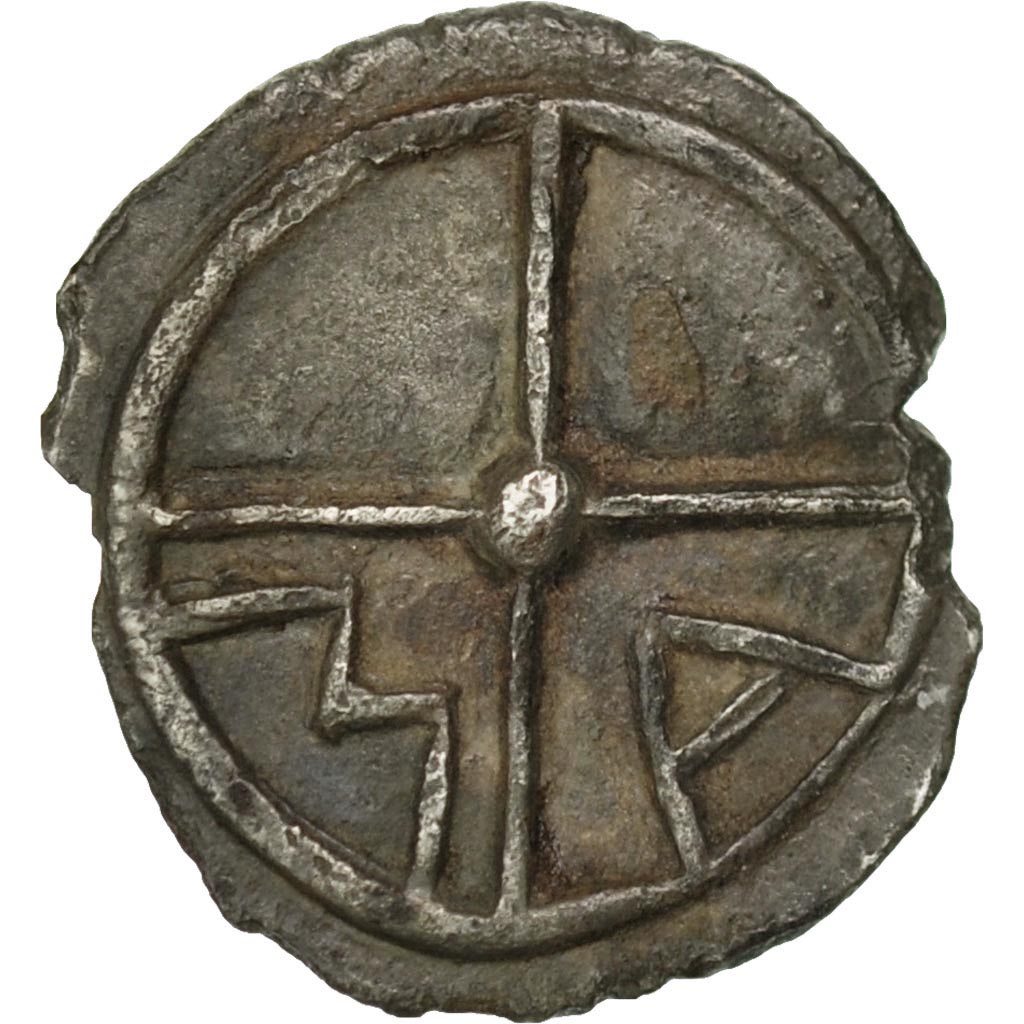 Coin, Massalia, Obol, Marseille, AU(50-53), Silver, SNG Cop:722