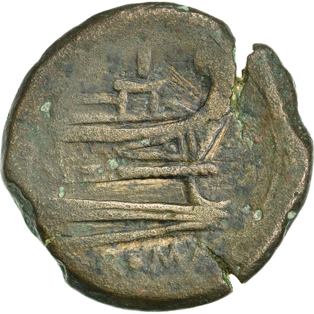 Coin, Anonymous, As, Uncertain Mint, VF(30-35), Bronze, Crawford:56/2