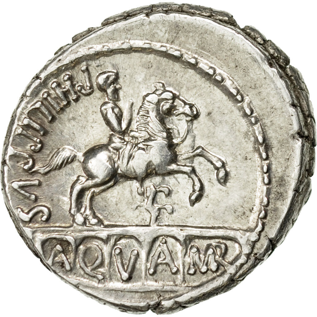 Coin, Marcia, Denarius, Rome, MS(60-62), Silver, Crawford:425/1