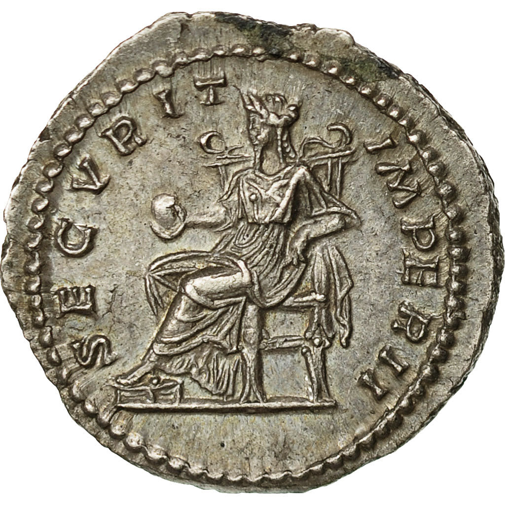 Coin, Geta, Denarius, 202, Rome, MS(63), Silver, RIC:20b