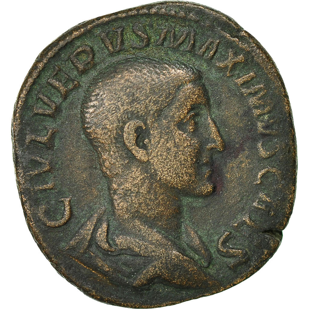Coin, Maximus, Sestertius, 235-236, Rome, VF(30-35), Bronze, RIC:9