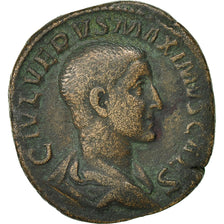 Moneta, Maximus, Sesterzio, 235-236, Rome, MB+, Bronzo, RIC:9