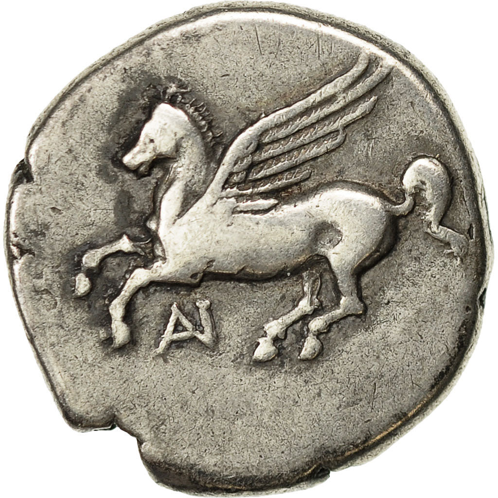 Coin, Akarnania, Anaktorion, Stater, EF(40-45), Silver, HGC:4-755